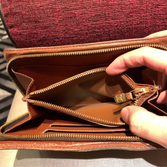 Authentic Louis Vuitton M61727 monogram Zippy Organizer Long Wallet LV CA0072 - Picture 2 of 12
